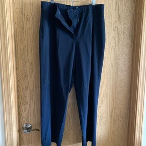 Briggs New York Navy Blue Dress Pants, Size 16WS- in good condition